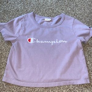Champion cropped shirt